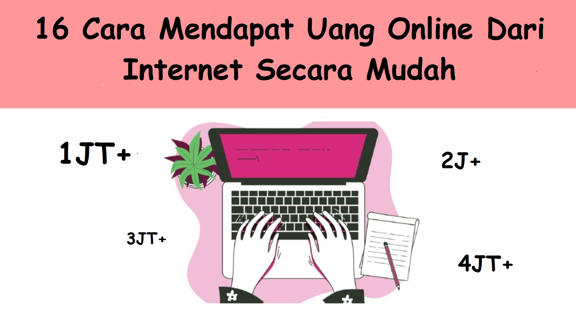 16 Cara Mendapat Uang Online Dari Internet Secara Mudah