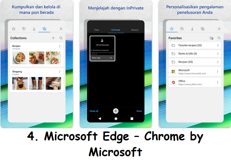 4. Microsoft Edge – Chrome by Microsoft