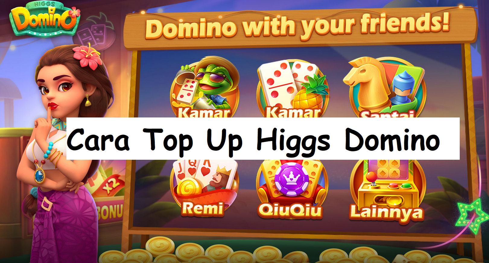 Begini Cara Top Up Higgs Domino Dengan Mudah