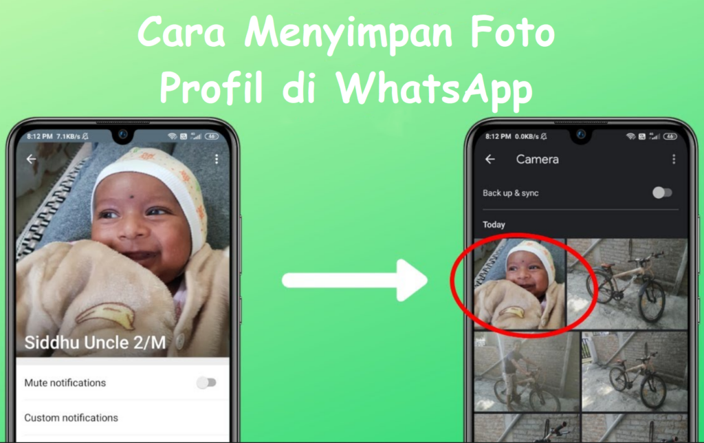 Cara Menyimpan Foto Profil di WhatsApp