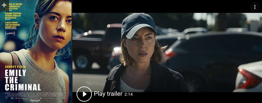 Emily the Criminal Film Emily the Criminal