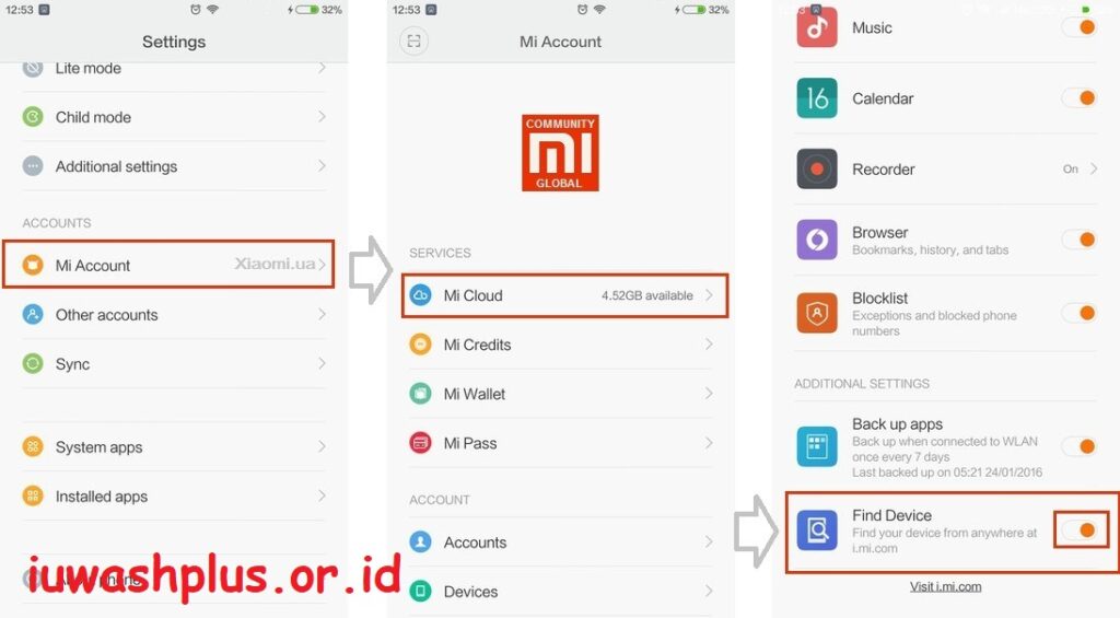 Memanfaatkan MI Account Untuk Melacak Nomor Ponsel Memanfaatkan MI Account Untuk Melacak Nomor Ponsel