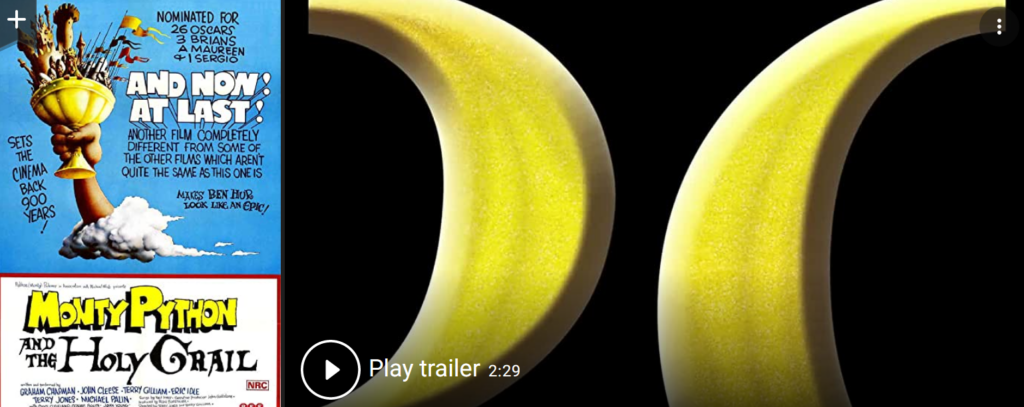Monty Python and the Holy Grail Film Netflix: Monty Python and the Holy Grail