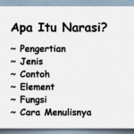 Narasi Adalah Pengertian, Jenis, Contoh, Element, Dan Fungsinya