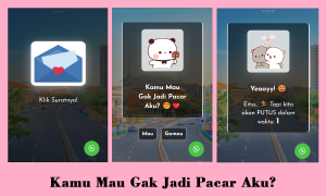 Script HTML Bucin Kamu Mau Gak Jadi Pacar Aku?