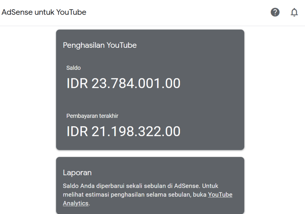 Cara Mendapatkan Uang Membuat Konten di YouTube