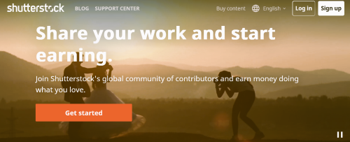 1. Shutterstock Contributor Aplikasi Jual Foto Terbaik untuk Menghasilkan Uang