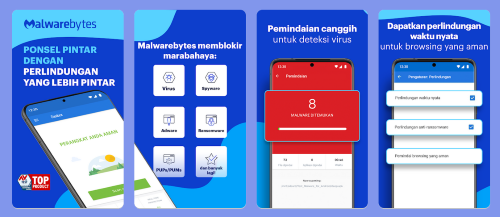 2. Malwarebytes: App Antivirus