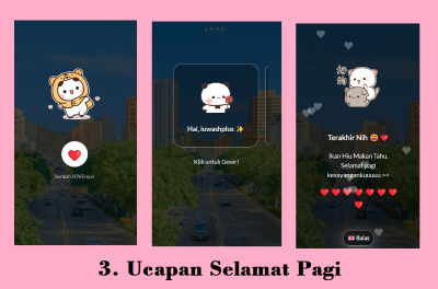 3. Ucapan Selamat Pagi Script HTML Bucin Ucapan Selamat Pagi