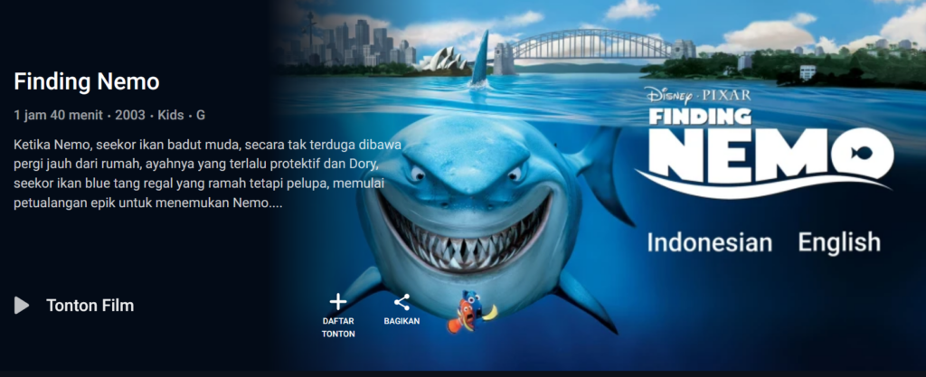 4. Finding Nemo 4. Finding Nemo