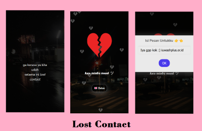 4. Lost Contact Script HTML Bucin Lost Contact