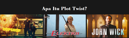 Apa Itu Plot Twist Apa Itu Plot Twist