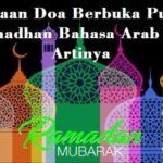 Bacaan Doa Berbuka Puasa Ramadhan Bahasa Arab dan Artinya