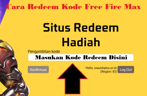 Cara Redeem Kode Free Fire Max