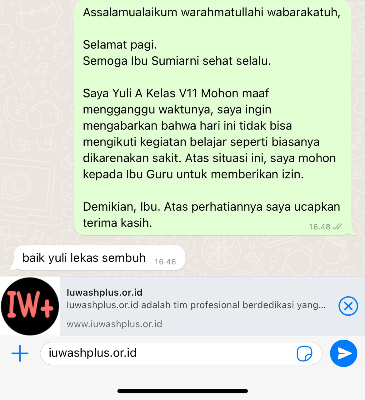 Langkah Mudah Membuat Surat Izin Sakit Lewat WA (WhatsApp)