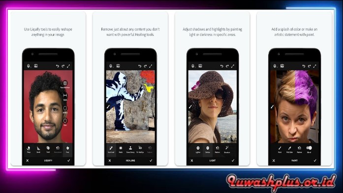 8. Adobe Photoshop Fix - Pengeditan foto khusus untuk potret 8. Adobe Photoshop Fix - Pengeditan foto khusus untuk potret