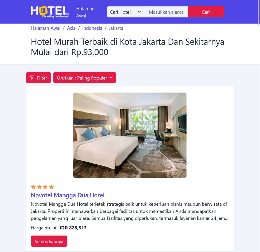 Mengapa Hotel.co.id Sangat Murah