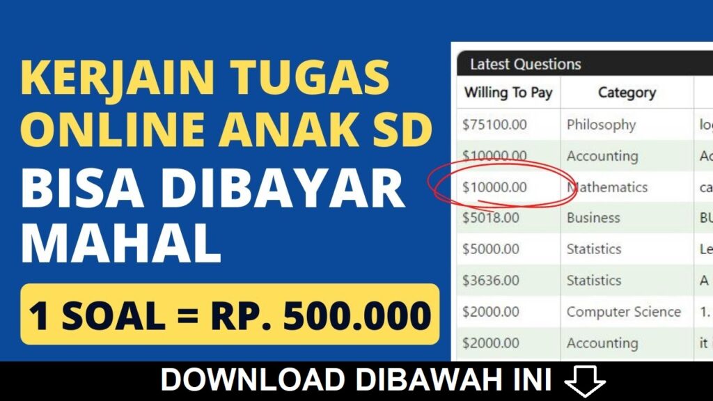 2. Emoh - Game Jawab Soal Penghasil Uang dengan Tantangan Matematika 2. Emoh - Game Jawab Soal Penghasil Uang dengan Tantangan Matematika