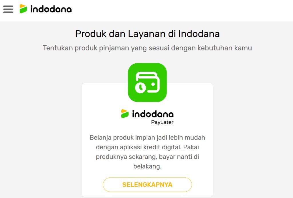 3. IndoDana: Aplikasi Pinjaman Online Cepat dan Handal