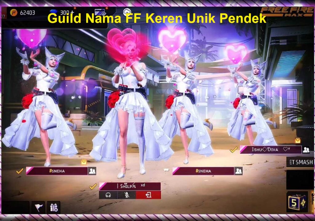 6. Guild Nama FF Keren Unik Pendek