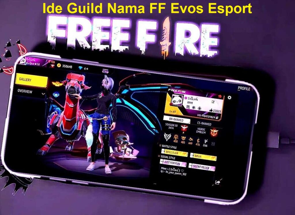 9. Ide Guild Nama FF Evos Esport