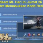 Kode Redeem ML Hari Ini 26 Mei 2023 & Cara Memasukkan Kode