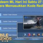 Kode Redeem ML Hari Ini 27 Mei 2023 & Cara Memasukkan Kode