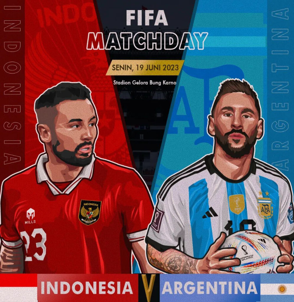 Perkiraan Harga Tiket Pertandingan Timnas Indonesia vs Timnas Argentina