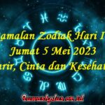 Ramalan Zodiak Hari Ini 5 Mei 2023 Karir, Cinta dan Kesehatan