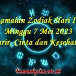 Ramalan Zodiak Hari Ini 7 Mei 2023 Karir, Cinta dan Kesehatan