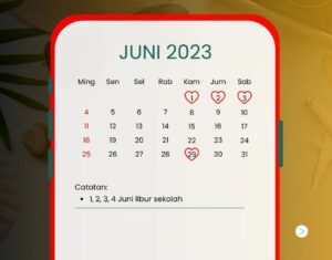 Tanggal Merah Bulan Juni 2023, Resmi dari (SKB) dan 3 Menteri