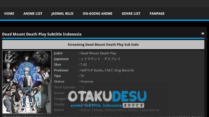 Cara Nonton Anime Lewat Website OtakuDesu Cara Nonton Anime Lewat Website OtakuDesu
