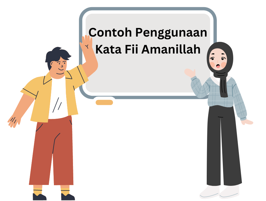 Cara Penggunaan Kata Fii Amanillah