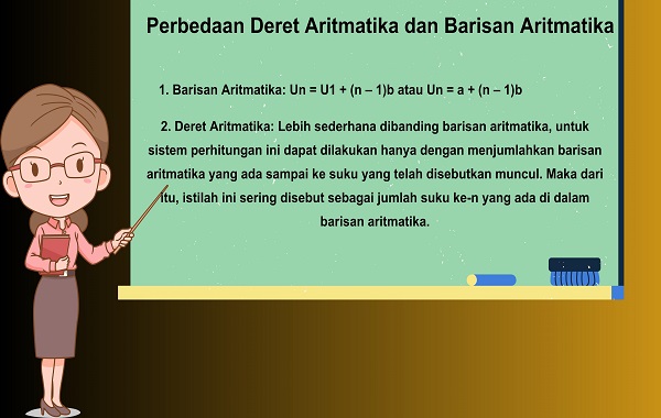 Deret Aritmatika Bedanya Apa dengan Barisan Aritmatika