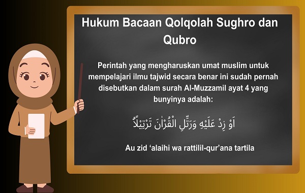 Hukum Bacaan Qolqolah Sughro dan Qubro