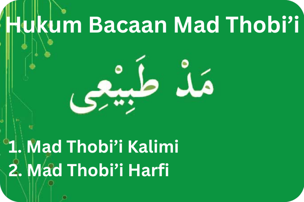 Contoh Hukum Bacaan Mad Thobi’i dalam Ayat Al Qur’an Contoh Hukum Bacaan Mad Thobi’i dalam Ayat Al Qur’an