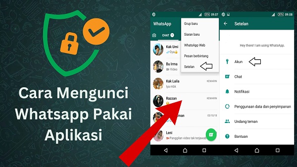 6 Cara Mengunci Whatsapp Pakai Aplikasi 6 Cara Mengunci Whatsapp Pakai Aplikasi