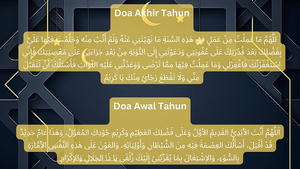 Doa Akhir Tahun dan Awal Tahun Arab, Latin, Arti, Serta Bantuan Audio MP3 Doa Akhir Tahun dan Awal Tahun Arab, Latin, Arti, Serta Bantuan Audio MP3
