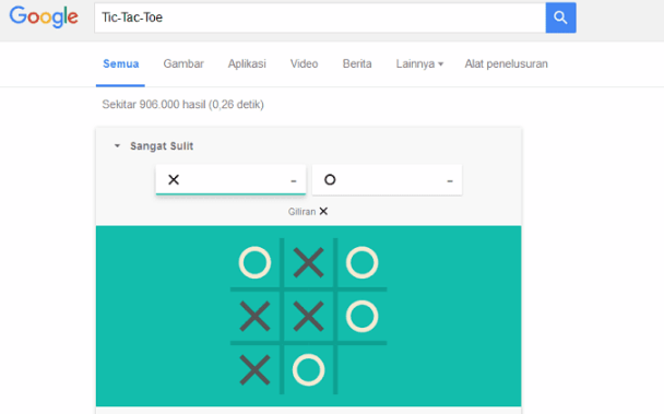 Tic Tac Toe Google