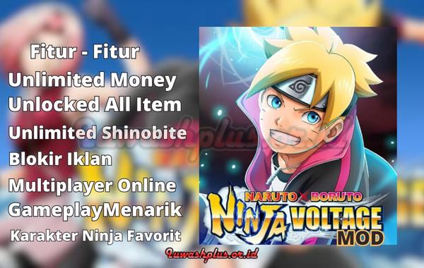 Fitur-Fitur APK Naruto X Boruto Ninja Voltage MOD