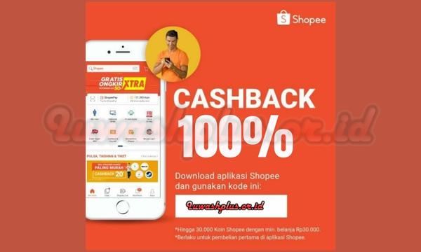 Contoh Penggunaan Cashback 100 Persen Shopee Contoh Penggunaan Cashback 100 Persen Shopee